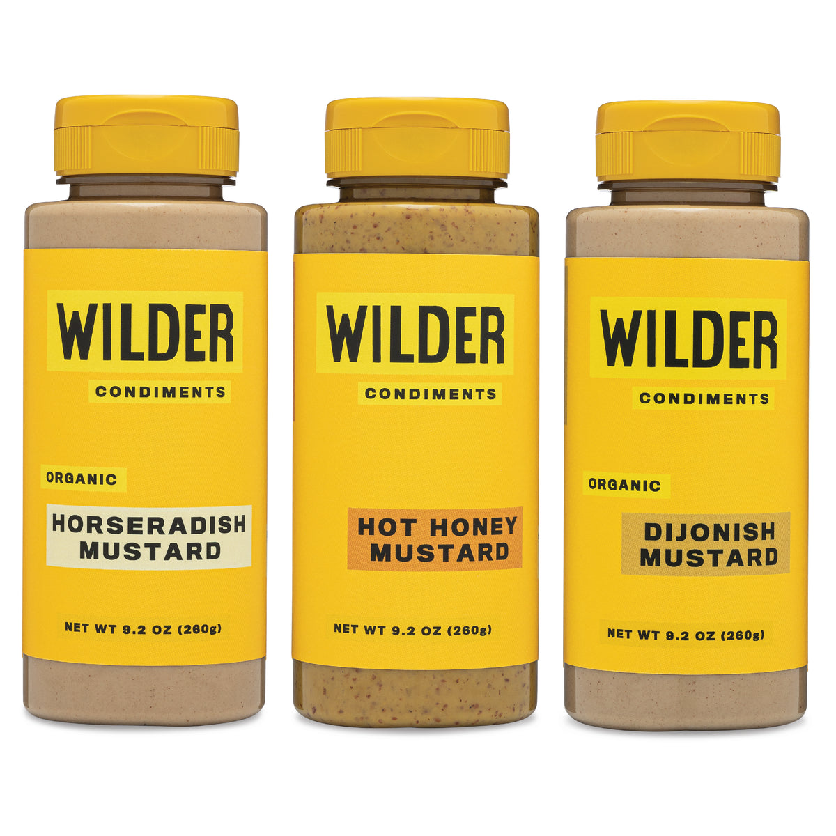 MUSTARD VARIETY PACK – Wilder Condiments